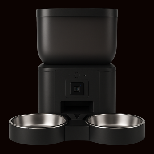 The Feedoo - Dual Bowl Black