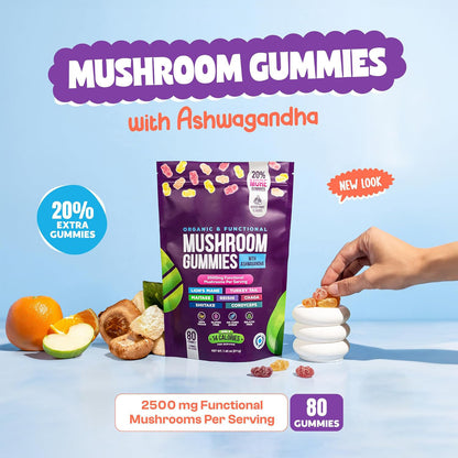 Cross-border Mushroom Soft Candy Hot Selling Soft Candy