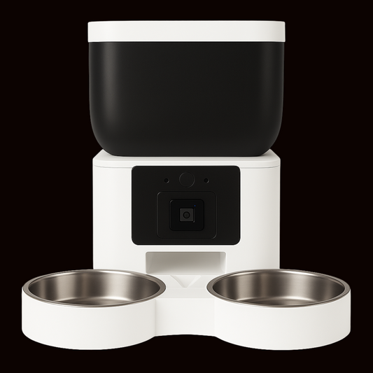 The Feedoo - Dual Bowl White